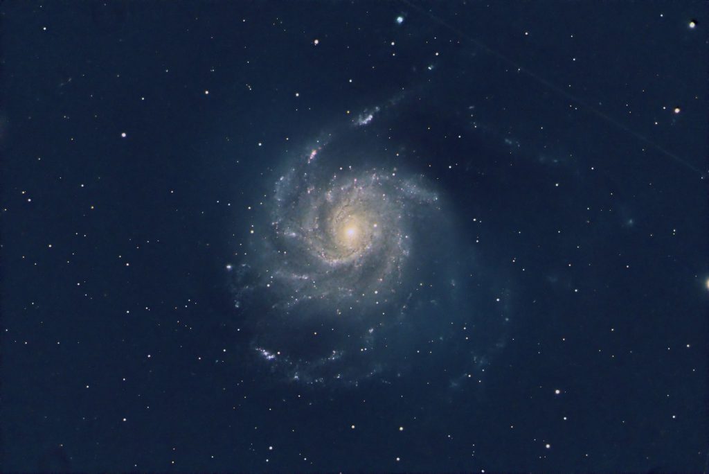 Pinwheel Galaxy – M 101 – Wolf Run Observatory